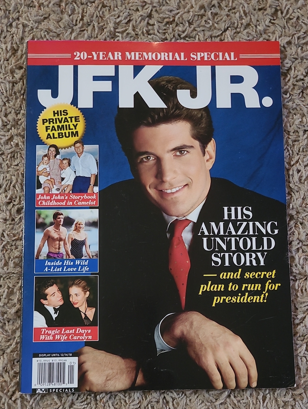 JOHN KENNEDY JR 20-YEAR MEMORIAL SPECIAL EDITION